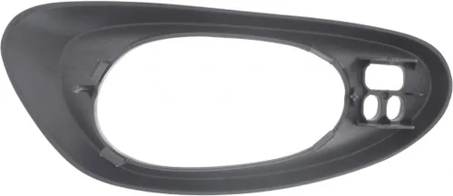 Miniatura 2 de Manija de puerta para Chevy Trailblazer EXT 2002 03 04 05 2006 lado del conductor Delantero Interior Negro texturizado Solo bisel