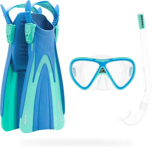 CRESSI Seashell Seekers Set Azul/verde aguamarina