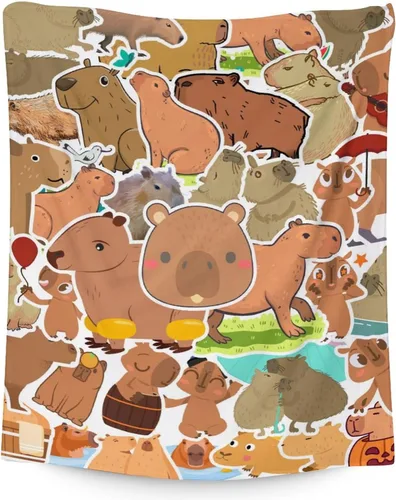 Miniatura 15 de Mantas temáticas de animales para niños, tamaño regazo de 30 x 40 pulgadas, manta de felpa suave y peluda para regalo, mantas negras para cama, sofá