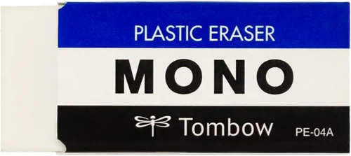Miniatura 2 de Tombow 57324 Borrador MONO, blanco, mediano, paquete de 3. Elimina limpiamente las marcas sin dañar el papel