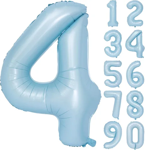 Miniatura 47 de Globos de helio de 40 pulgadas con dígitos dorados para fiesta de cumpleaños., Número 0, 40 pulgadas, número 0 oro 7