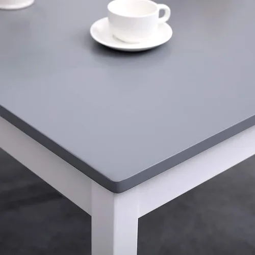 Miniatura 6 de SogesPower Juego de mesa de comedor para 4, juego de mesa de comedor de madera de 5 piezas con 4 sillas para cocina, comedor, restaurante, espacio