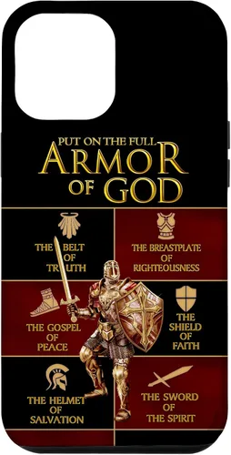 Funda para iPhone 12 Pro Max Warrior of God Put On The Full Armor of God