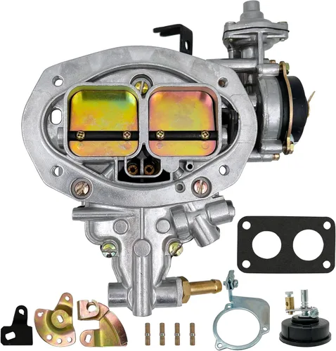 Carburador de 2 barriles para Weber 32/36 DFEV 32x36 para VW Bug 1976-1983 Mazda B2600 Fiat 124/131 Carb con estrangulador eléctrico para caravana