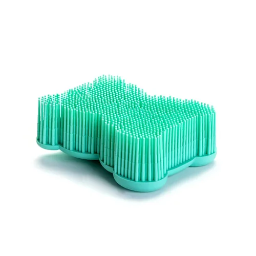 Miniatura 3 de Cepillo sensorial prémium para niños o autismo, exfoliante corporal de silicona suave, cepillos 2 en 1 para terapia ocupacional, esponja