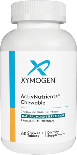 Miniatura 9 de XYMOGEN ActivNutrients - Multivitamínico masticable para niños para apoyar el bienestar, antioxidante y soporte de micronutrición, sin OMG y sin