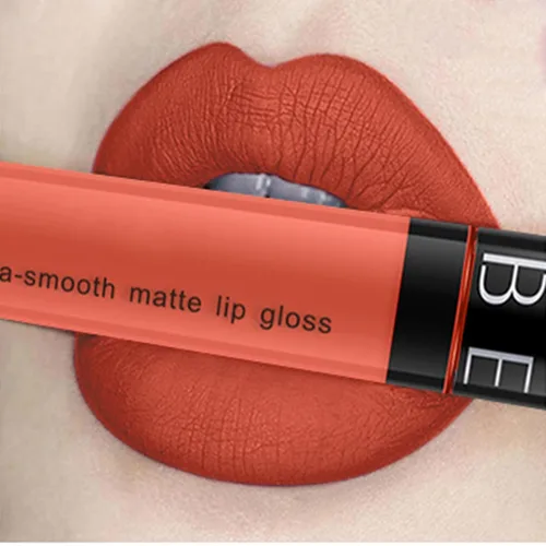 Miniatura 4 de Esmalte de labios de copa antiadherente mate de 11 colores, brillo de labios no decolorante, lápiz labial de 0.34 onzas líquidas A01-26
