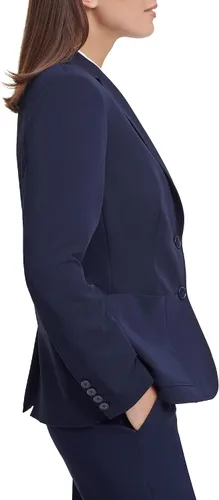 Miniatura 3 de Tommy Hilfiger Chaquetas blazer de trabajo con dos botones para mujer