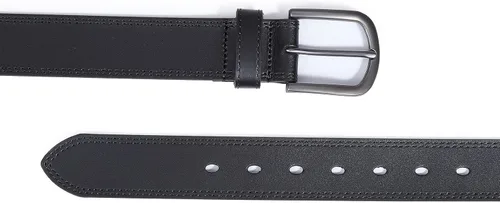Miniatura 2 de Cinturón de cuero de grano completo para hombre para jeans casuales de uso diario, cinturones de cuero hechos a mano de 1.5 pulgadas con caja