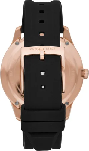 Miniatura 3 de Michael Kors Reloj Runway de acero inoxidable MK6979 - Reloj de cuero de tres manecillas Runway