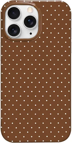 Miniatura 35 de Hython Funda para iPhone Air, diseño estético de lunares lindos, funda simple de 6.5 pulgadas, delgada, antiarañazos, parachoques de TPU suave, a
