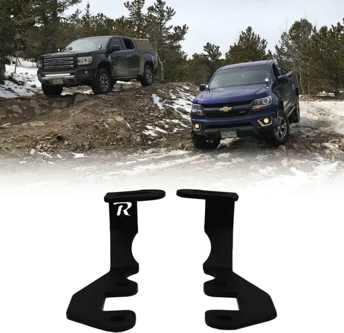 Miniatura 6 de Rago Fabrication Soportes de luz de zanja para Ford Bronco 1992-1996 de 5ª generación Par lateral del conductor y del pasajero Instalación
