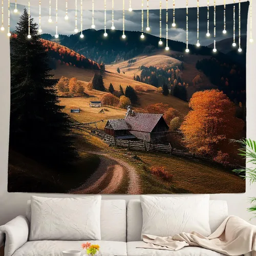 Miniatura 97 de Shrahala Beach Vacation Seaside Relaxation Tapestry, Nautical Summer Getaway Wall Hanging Hd Print Polyester Backdrop For Dorm Room Bedroom 30 X 40