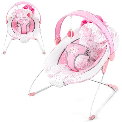 Gorila para bebé, portátil para bebés, ajustable y plegable, asiento para bebé de 0 a 6 meses, 6 a 20 libras, uso en interiores y exteriores Bouncer