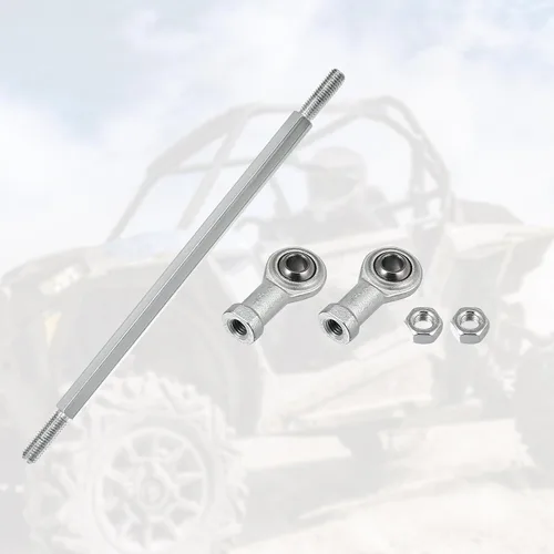 Miniatura 6 de Motoforti 2 unids 8.661 in longitud 0.315 in agujero diámetro ajustable dirección dirección varilla rótula articulación para 49cc ATV eléctrico Go