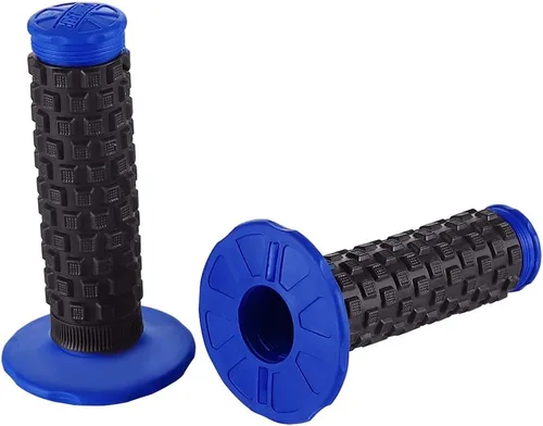 Miniatura 11 de Motorcycle Grips 7/8" Dirt Bike Grip Pillow Top Grips Rubber Anti-Slip Universal Handlebar Racing Grip for Motocross ATV Verde
