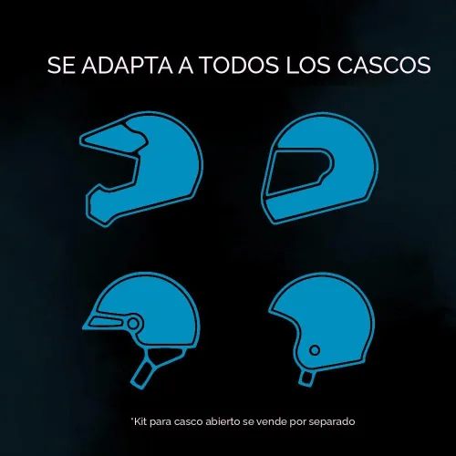 Miniatura 8 de Cardo PACKTALK Edge - Intercomunicador de auriculares con sistema de comunicación Bluetooth para motocicleta, paquete doble
