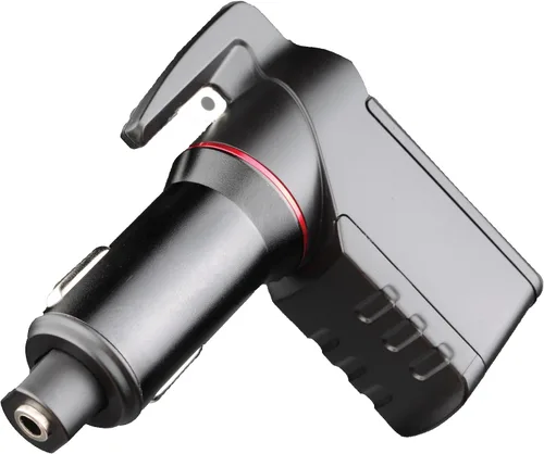Ztylus Stinger - Herramienta de escape de emergencia para automóvil, rompedor de ventana con resorte, martillo de seguridad para automóvil, cortador