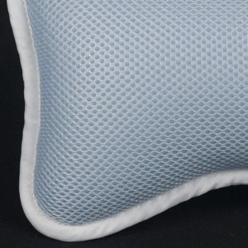 Miniatura 6 de SUPVOX Almohada de bañera con ventosas antideslizantes para soporte de cuello y hombro, se adapta a bañeras ovaladas y rectas, cojín de spa y baño