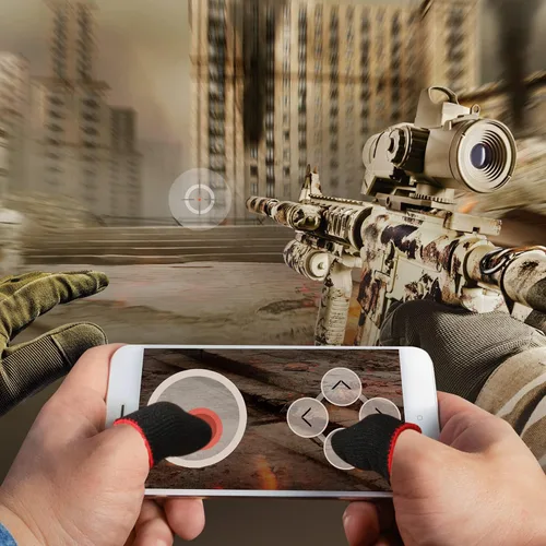 Miniatura 7 de Jiuguva 120 fundas para dedos para juegos, antisudor, controlador de juego, manga para pulgar, fundas transpirables para dedos, guantes