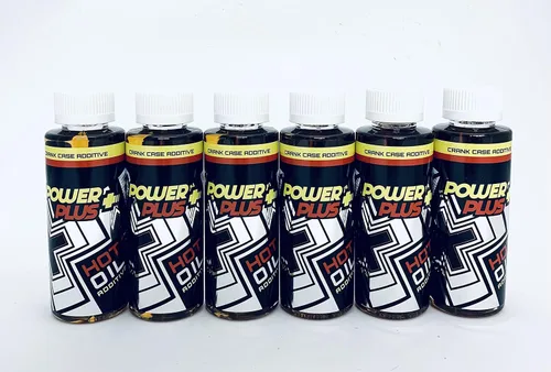 PowerPlus - Aditivo de aceite caliente para carreras de karts y carreras enanas - Potenciador de caballos de fuerza - 4 onzas (paquete de 6)