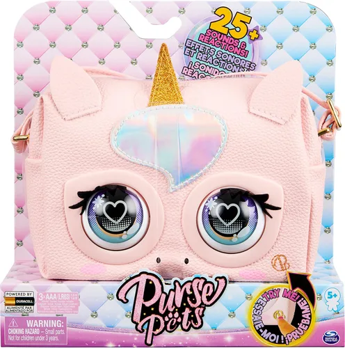Miniatura 10 de Purse Pets, Disney Minnie Mouse Officially Licensed Interactive Pet Toy & Kids Purse