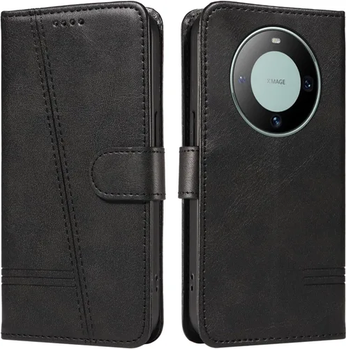 Miniatura 151 de Funda con tapa para Huawei Nova Lite 3, protección de 360 grados, a prueba de golpes, de piel sintética, con función atril y 3 ranuras