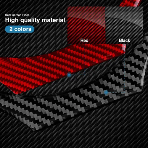 Miniatura 7 de AIRSPEED Para Lexus IS - Adhesivo decorativo para volante de fibra de carbono, marco central para Lexus IS250, IS300, IS350, 200T, 2013-2019, Para