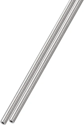 Miniatura 12 de METALLIXITY Tubo de acero inoxidable 316 (0.039 in de diámetro exterior x 0.006 in de pared T x 9.843 in de largo), 2 piezas, tubo recto