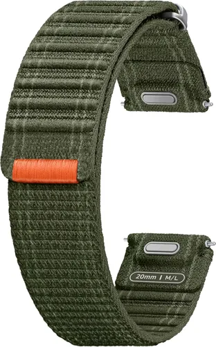 SAMSUNG Correa de tela para Galaxy Watch serie 7, 6, 5, 4, nailon, correa de repuesto para reloj inteligente para hombres y mujeres, fijación de un
