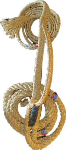 Miniatura 3 de Bull Rope Tan Poly Pro 9x5 LH 7/8" x 1" Soft Bull Riding - Cuerdas de toro EPT 16