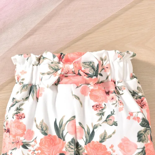 Miniatura 98 de fioukiay Conjunto de ropa de verano para bebés y niñas recién nacidas prematuros, mameluco, pantalones, diadema, conjunto de ropa para el verano