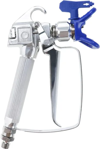 Miniatura 5 de YaeTek Kit de manguera de pistola de pintura sin aire, tubo de fibra de alta presión de 50 pies x 1/4 pulgadas, manguera de pulverización de pintura