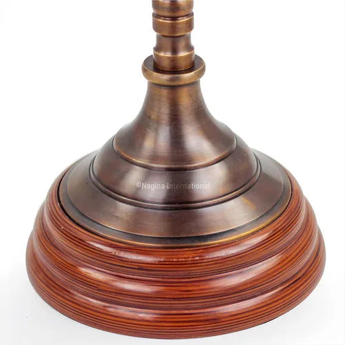 Miniatura 7 de Nagina International Globo de esfera armilar de 19.9 pulgadas de latón antiguo Decoración del hogar y pieza central de mesa Esfera armilar