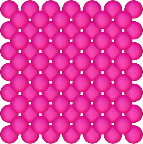 Miniatura 21 de Hanaive 100 unidades pelotas de tenis de mesa multicolor de 40 mm, pelotas de plástico a granel lavables, juego pequeño para juegos de piscina