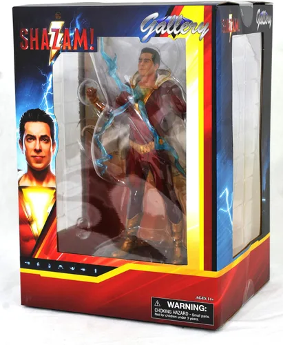 Miniatura 3 de Diamond Select Toys DC Gallery: Figura de PVC de Shazam (versión de película)