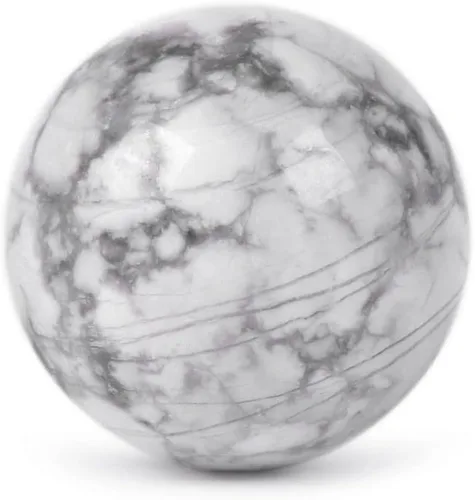 Miniatura 13 de Justinstones Jade Blanco Natural Pulido 20mm Piedra Preciosa Bola de Energía de Cristal Curativo Esfera Redonda Espécimen de Colección Piedra