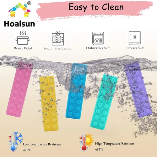 Miniatura 6 de Hoaisun Paquete de 13 collares masticables sensoriales