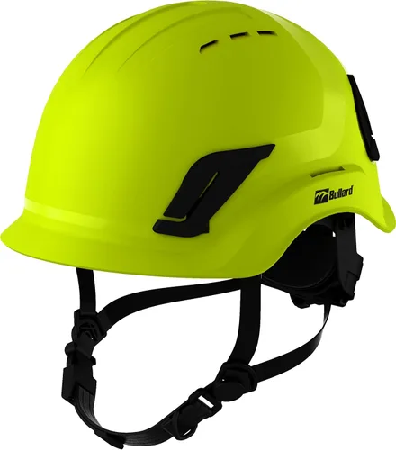 Miniatura 12 de Bullard Cen10 Casco con correa de barbilla integrada Amarillo hi-viz