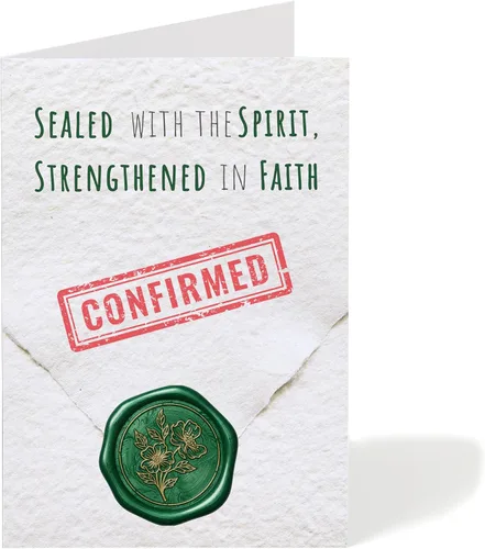 Miniatura 9 de M Market On Mainstreet Christian Faith Milestone - Tarjeta de felicitación de 5 x 7 pulgadas con sobre, fabricada en los Estados Unidos