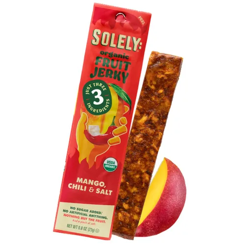 Miniatura 16 de Solely - Charqui de frutas orgánicas Un ingrediente Vegano Sin OGM Sin gluten Sin agregado de azúcar