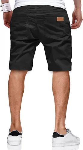 Miniatura 2 de JMIERR Men's Casual Shorts - Cotton Drawstring Summer Beach Stretch Twill Chino Golf Shorts