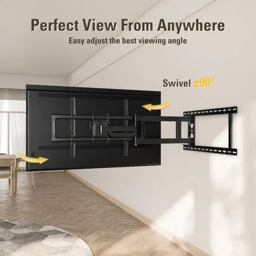 Miniatura 3 de Mounting Dream Soporte de pared para TV de brazo largo para TV de 37 a 75 pulgadas, soporte de pared de TV de esquina con extensión de 32 pulgadas