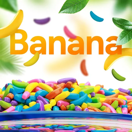 Miniatura 4 de Caramelos de plátanos Runts de 7.5 onzas, surtido de caramelos duros para recuerdos de fiesta, bolsas de golosinas, decoraciones de tartas, piñata