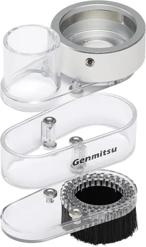 Miniatura 4 de Genmitsu Zapata de polvo CNC ABS para máquinas CNC con un motor de 2.047 in de diámetro, se adapta a la mayoría de motores de husillo de 300 W-500
