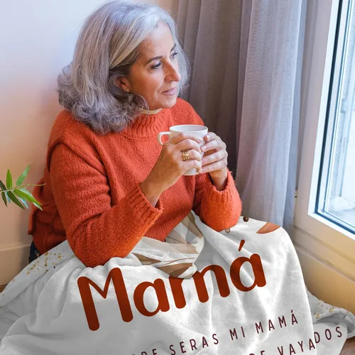 Miniatura 2 de Regalos para mamá, manta de regalos para mamá de 60 x 50 pulgadas, regalos para mamá en español, feliz cumpleaños mamá, regalos para mamá mexicana