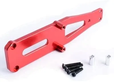 Aluminio Shock Turm 0008 F & uuml; R WTY 12428 12423 1/12 Skala RC car Crawler Lkw Short Course Upgrade Teile Ersatz Zubehör 1 - (Color: gris claro)