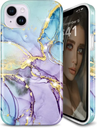 Miniatura 10 de Funda para iPhone 11 con purpurina dorada, delgada, a prueba de golpes, flexible, funda de TPU de silicona suave para iPhone 11 de 6.1 pulgadas