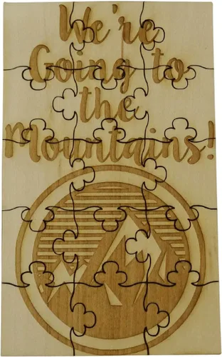 Miniatura 12 de We Going On A Cruise - Rompecabezas de madera de tilo de 15 piezas, 6 x 3.5 pulgadas