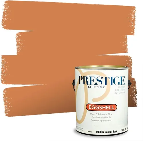 Miniatura 68 de PRESTIGE Pintura exterior e imprimación en uno, bronceado Aberdeen, plano, 1 galón